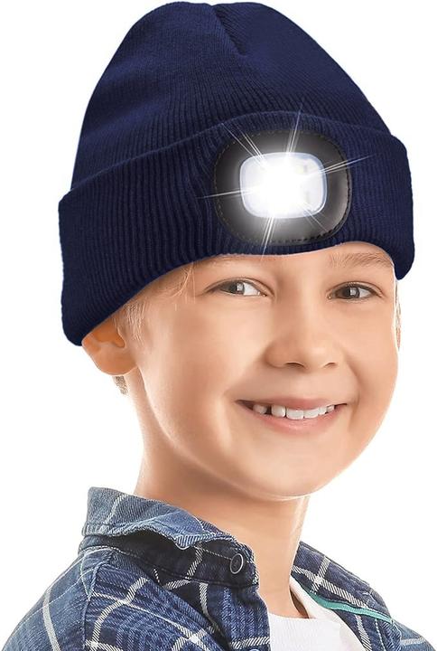 Produktbild Out of the blue Beanie-Mütze mit LED Licht Universalgrösse Marine