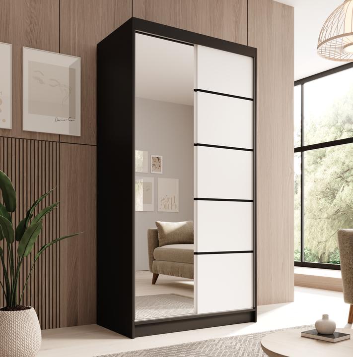 Immagine prodotto ADRK Furniture Laurencja Schwebetürenschrank 100