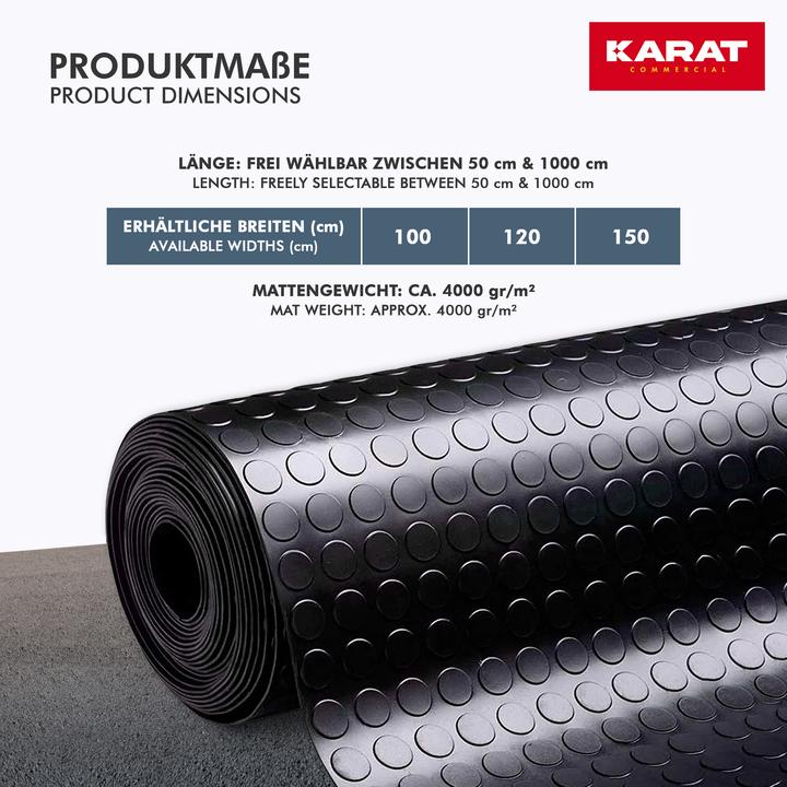 Image du produit Karat Flachnoppen (150 x 200 cm)