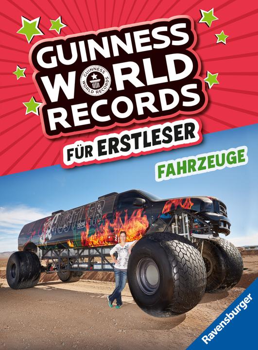 Produktbild Ravensburger Guinness World Records für Erstleser - Fahrzeuge (Deutsch, 2023)