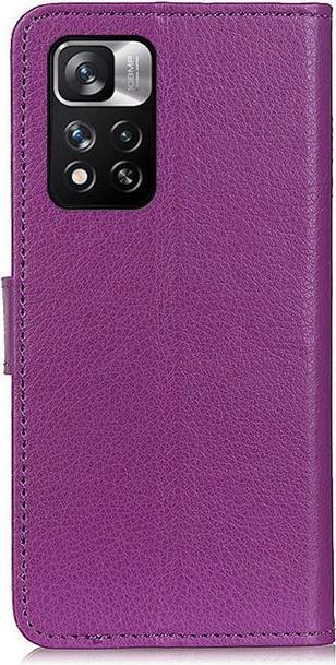 Produktbild MU Classic Litchi Leder Bookcover Series (Xiaomi Redmi Note 11 Pro+ 5G, Xiaomi Redmi Note 11 Pro 5G)