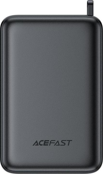 Actual product image Acefast M4 PD 67W 20000mAh Powerbank with built-in cable - black (20000 mAh, 67 W, 67 Wh)