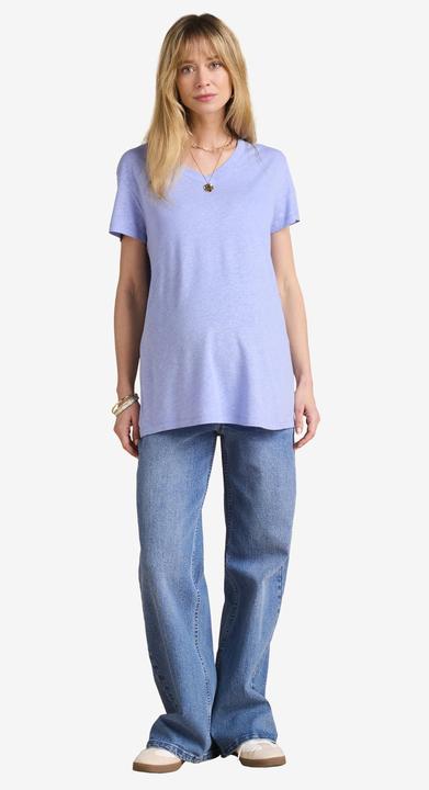 Produktbild Envie de Fraise Umstands-T-Shirt mit Leinen (40)