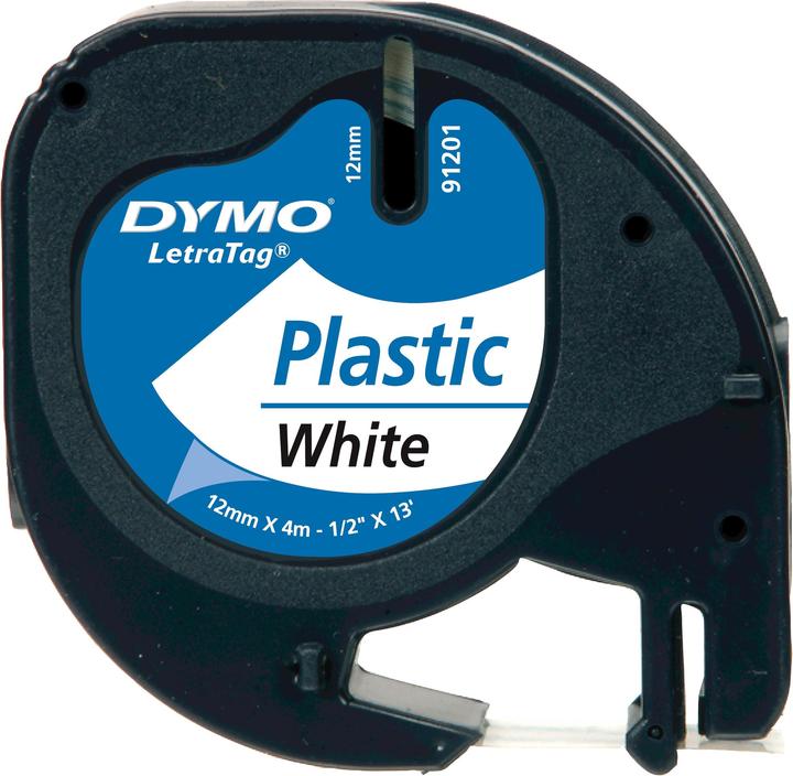 Produktbild Dymo S0721660 Kunststoffband (1.20 cm, Weiss)