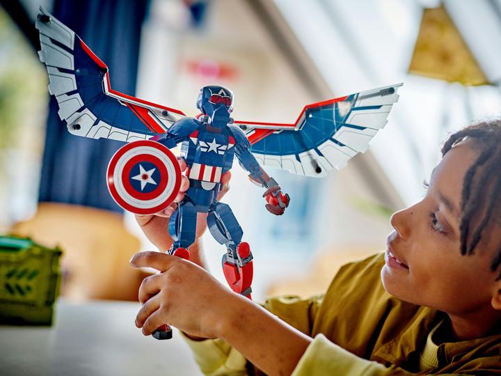 Produktbild LEGO New Captain America Baufigur (76296, LEGO Marvel)
