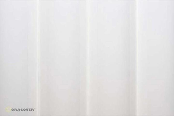 Actual product image Oracover Oralight transparent white 2 meter roll