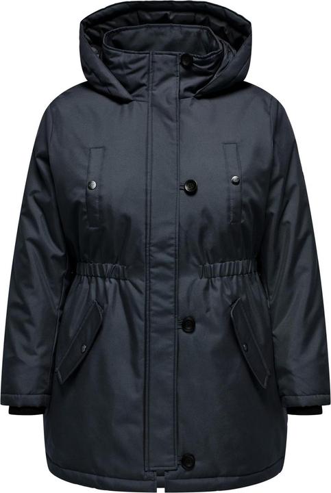 Only Kapuze Curve Jacke Langer Parka (46)