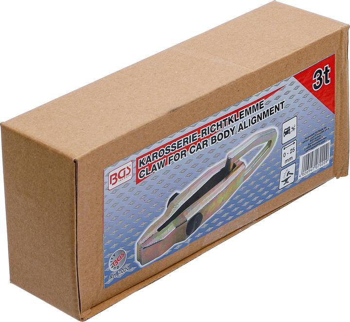 Actual product image BGS Car Body Alignment Claw small version one pulling direction max. 3 t (Door handle)