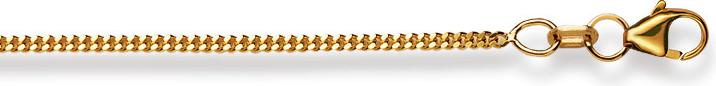 Natsumi Schmuck Halskette Gelbgold 9K/375 Panzer 1.8mm