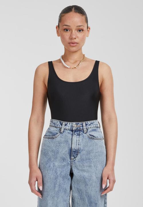 Actual product image Urban Classics Ladies Shiny Rib Body (S)
