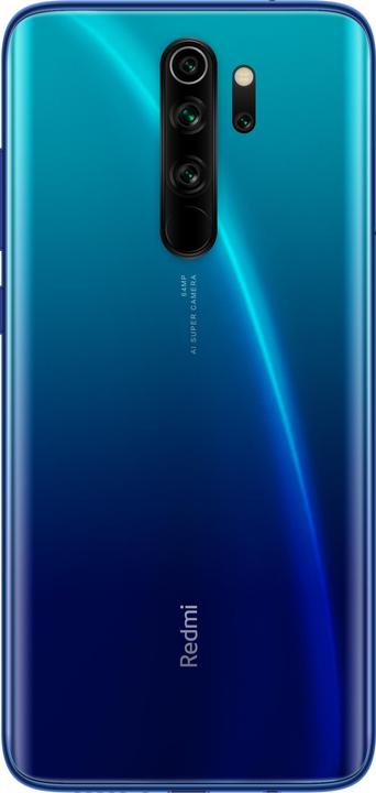 Actual product image Xiaomi Redmi Note 8 Pro (64 GB, Ocean Blue, 6.53", Hybrid Dual SIM, 64 Mpx, 4G)
