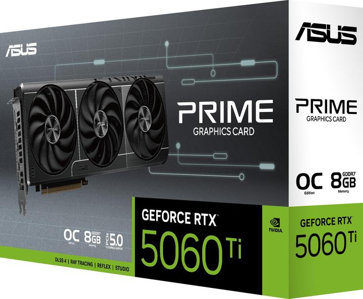 Immagine prodotto ASUS Prime GeForce RTX 5060 Ti OC (8 GB)