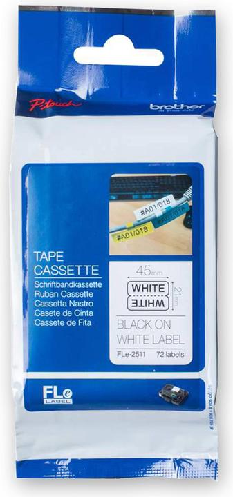 Actual product image Brother P-Touch (3 cm, White)