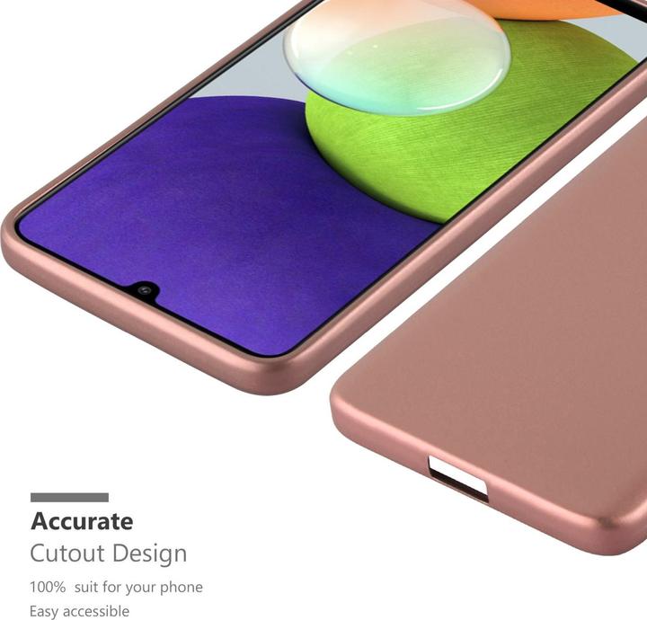 Produktbild Cadorabo TPU Matt Metallic Hülle (Samsung Galaxy M22, Samsung Galaxy A22, Samsung Galaxy A32)