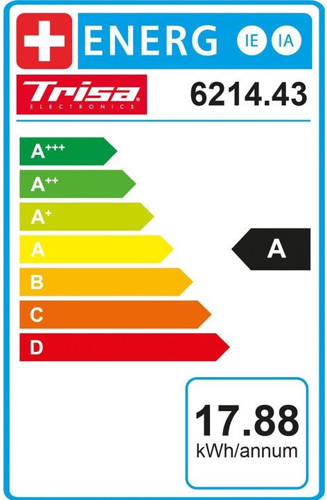 Etichetta energetica Trisa Espresso Perfetto