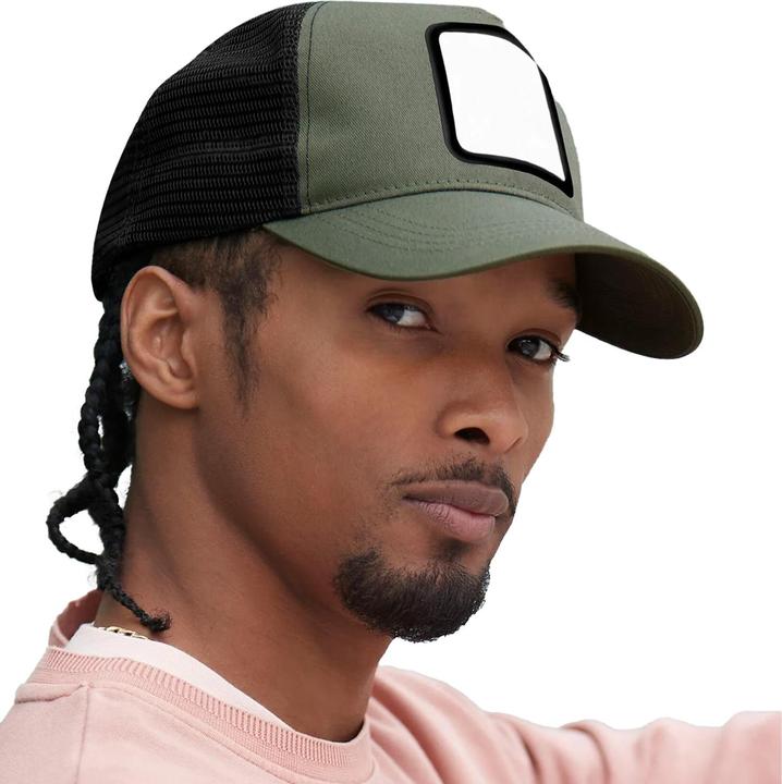 Immagine prodotto Beechfield Cappellino da Camionista Applicazione 5 Pannelli Adulto Unisex (Taglia unica)