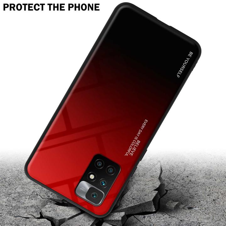 Immagine prodotto Cadorabo Manicotto per vetro in TPU a 2 colori (Xiaomi Redmi 10, Xiaomi Redmi Note 11)