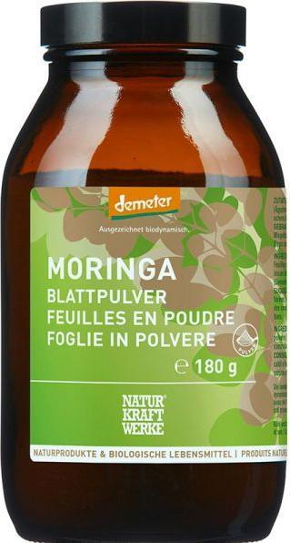 Immagine prodotto NaturKraftWerke Polvere di foglie di moringa biologica (1 Pezzo/i, Polvere, 519 g)