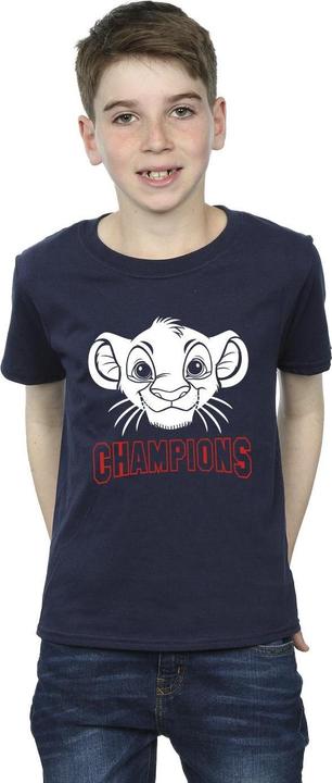Immagine prodotto Disney The Lion King Simba Face Champion Maglietta Ragazzi (152, 158)