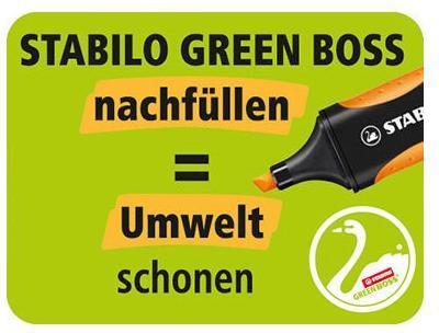 Image du produit STABILO Surligneur GREEN BOSS (Jaune, 2 mm, 1 x)