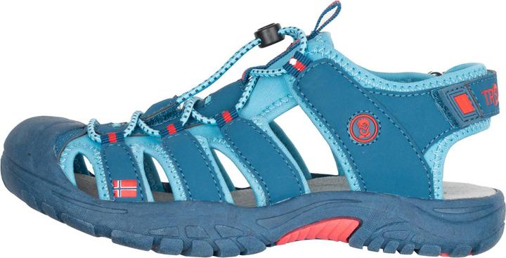 Dolphin blue, Spicy Red