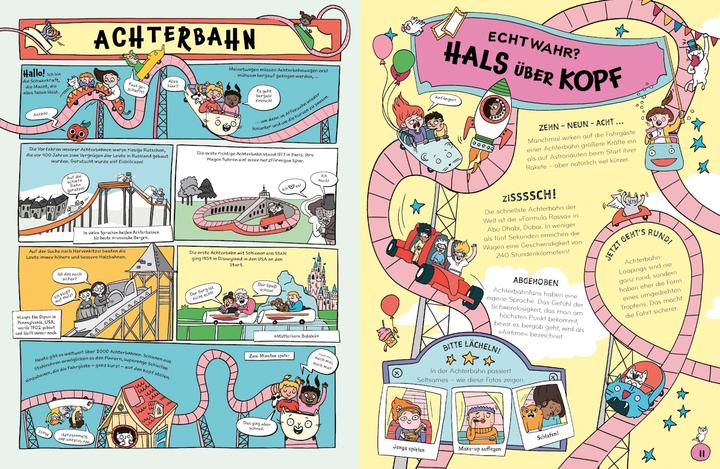 Image du produit Die erste Achterbahn der Welt und andere erstaunliche Erfindungen (Allemand, Mike Barfield, Franziska Höllbacher, Gundula Müller-Wallraf, 2024)