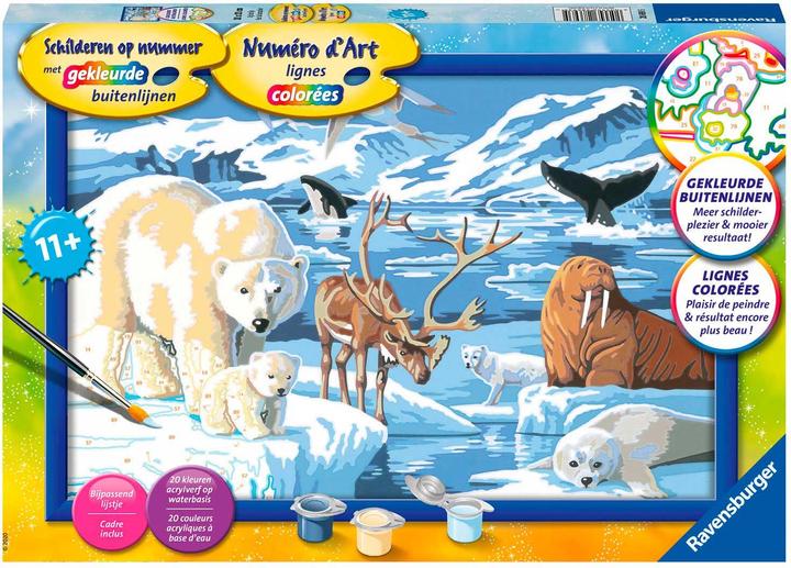 Image du produit Ravensburger Schilderen op Nummer - Op het IJs (Enseigner au numéro)