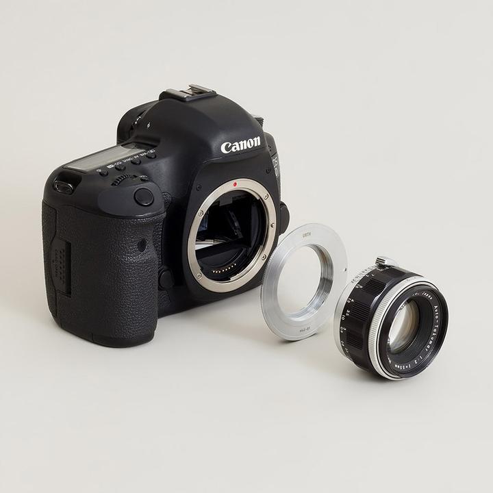 Immagine prodotto Urth Adattatore per obiettivo: compatibile con l'obiettivo M42 e il corpo macchina Canon (EF / EF S)