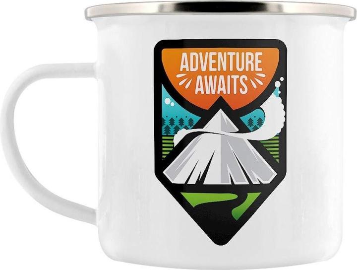 Immagine prodotto Grindstore Tazza smaltata Adventure Awaits