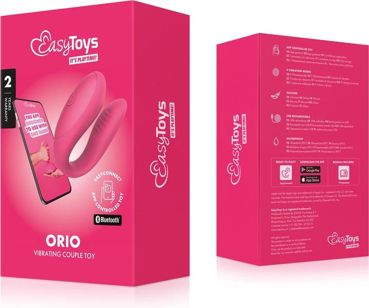 Image du produit Easytoys EasyConnect - Vibromasseur pour couple contrôlé par application