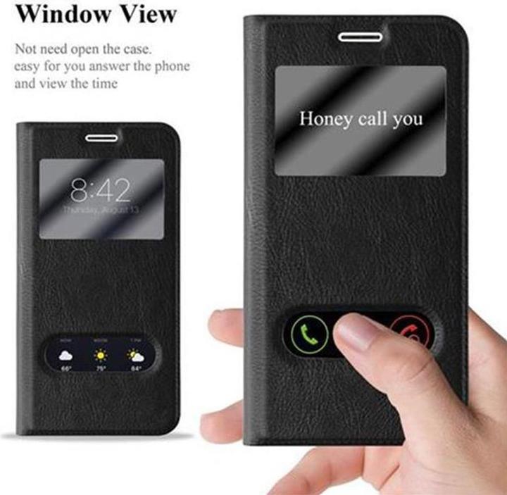 Produktbild Cadorabo Book mit View Doppelfenster Cover (Samsung Galaxy J5 (2016))