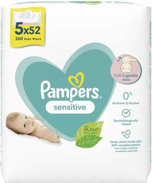 Produktbild Pampers Sensitive (260 Stück)