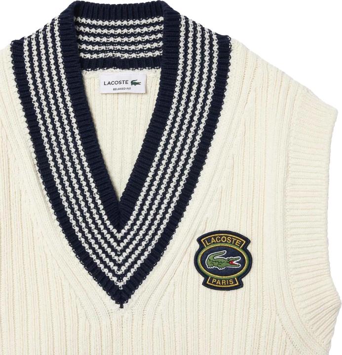 Actual product image Lacoste Mens Accent Badge Heavy Cotton Tennis Sweatshirt (XXS)