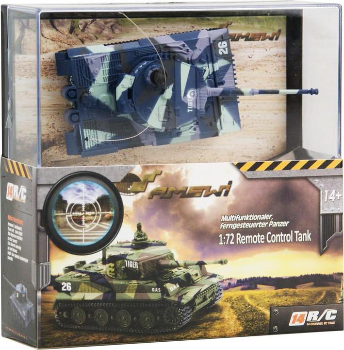 Actual product image Amewi Tank Tiger 1 - Mini M 1:72