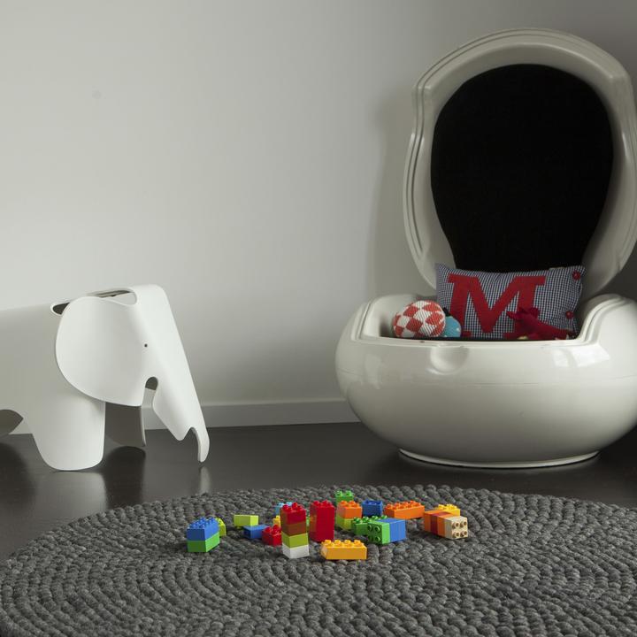 Produktbild Myfelt Hugo Filzkugelteppich (Ø 90 cm)