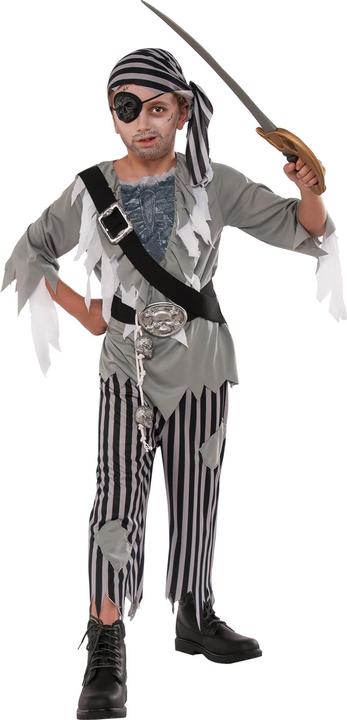 Produktbild Bristol Novelty Pirate Kostüm Halloween Jungen (104)