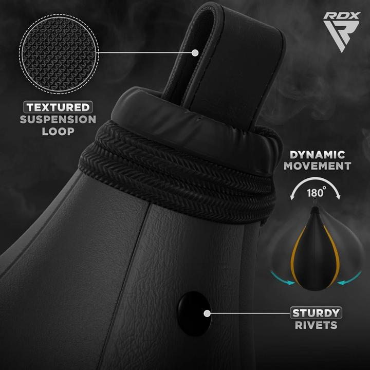 Immagine prodotto Rdx Palla di velocità in pelle gialla (0.65 kg)