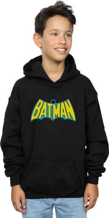Actual product image Boys Batman Retro Logo Hoodie (128)
