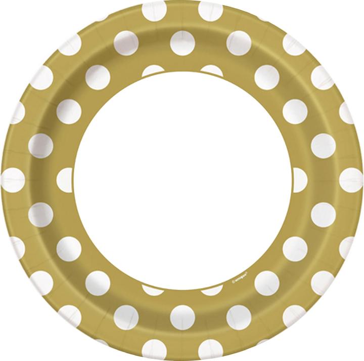 Gold/White