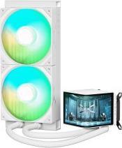 Actual product image TRYX PANORAMA complete water cooling system, ARGB - 280 mm, white