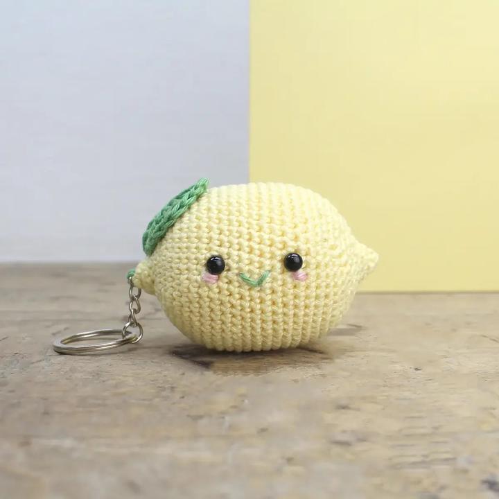 Image du produit Hardicraft Pendentif de sac citron - kit de crochetage