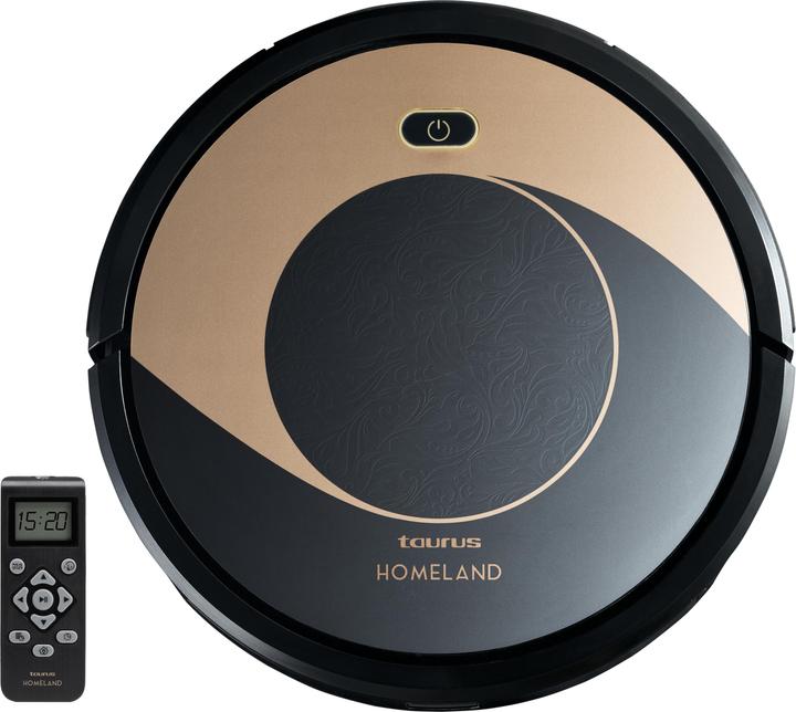 Taurus Homeland Roboter-Staubsauger 0,55 l Kombi Schwarz, Gold (Saugroboter)