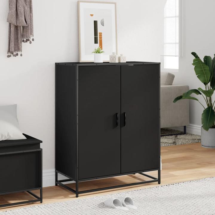 Actual product image VidaXL Shoe cabinet Shoe rack Shoe rack Shoe storage Hallway Black