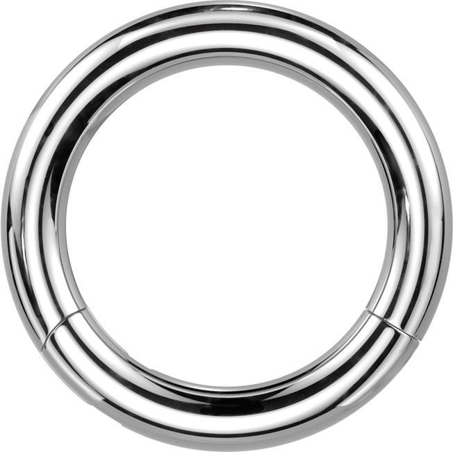 Star Piercing Segmentring klappbar silber (ohne Messing, Titan G23)