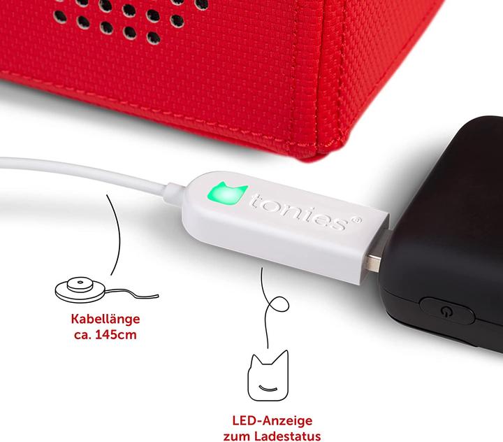 Image du produit Boxine 10001370 - Tonie - Chargeur USB Toniebox (Allemand)