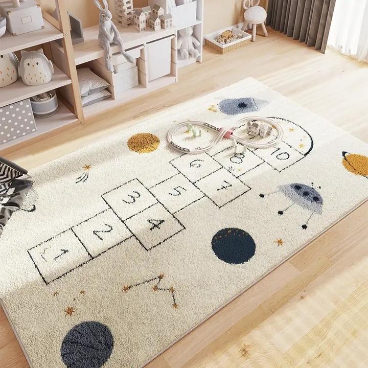 Produktbild Milkii Himmel-und-Hölle Spielteppich, Universum (200x100cm) (200 x 100 cm)