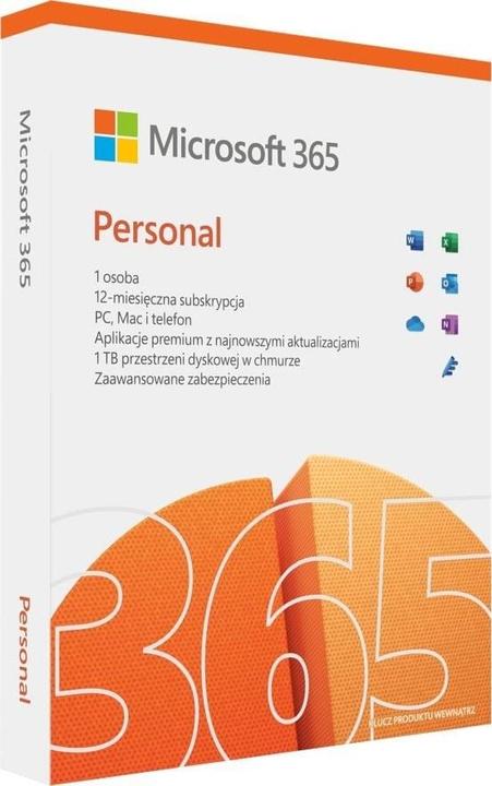 Actual product image Microsoft 365 Personal Pl - Licencja Na Rok (1 User, 12 months)