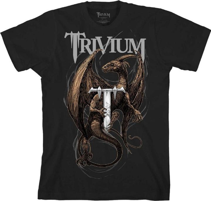 Actual product image Universal Textiles Cotton dragon T-shirt for adults (S)