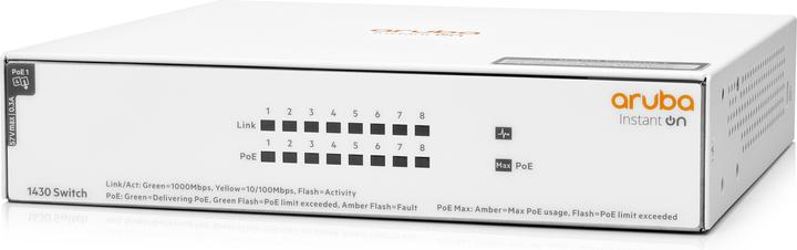 HPE Switch Aruba Instant On 1430 PoE R8R46A (8 Porti)
