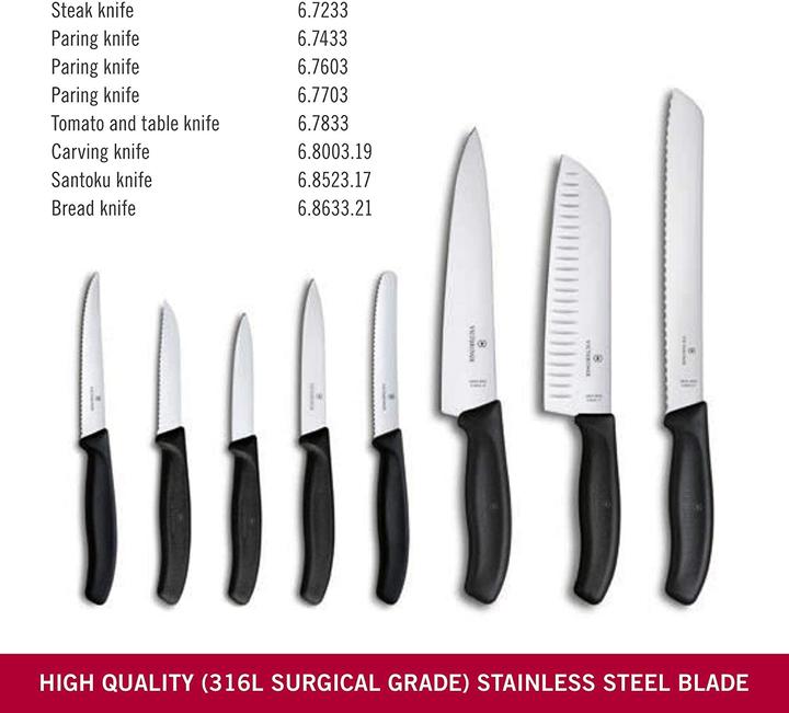 Actual product image Victorinox Swiss Classic Cutlery Block, 8 Pieces